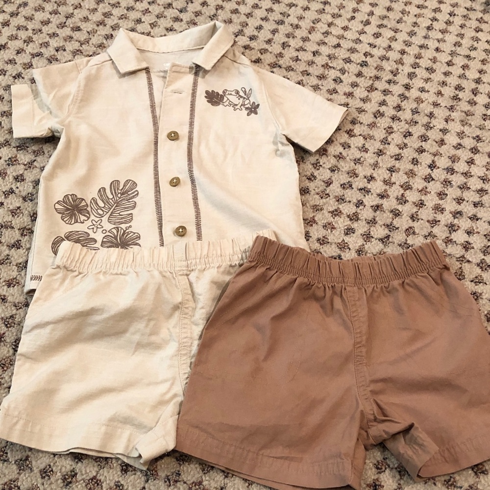 12 month short set